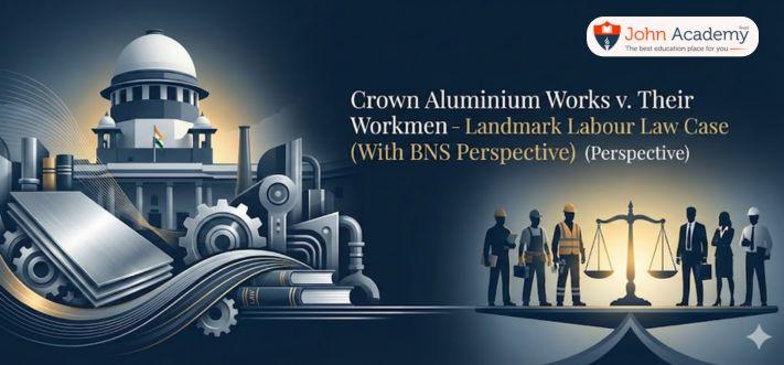 Crown Aluminium Works v. Their Workmen – Landmark Labour Law Case Explained (With BNS Perspective)